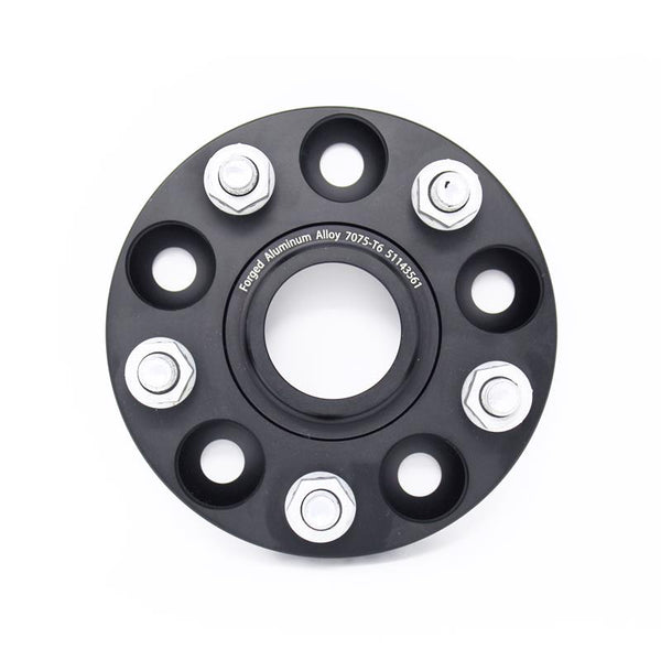 Torque Solution Forged Aluminum Wheel Spacer Subaru 56mm Hub 5x114.3 - 25mm - Bull Strap
