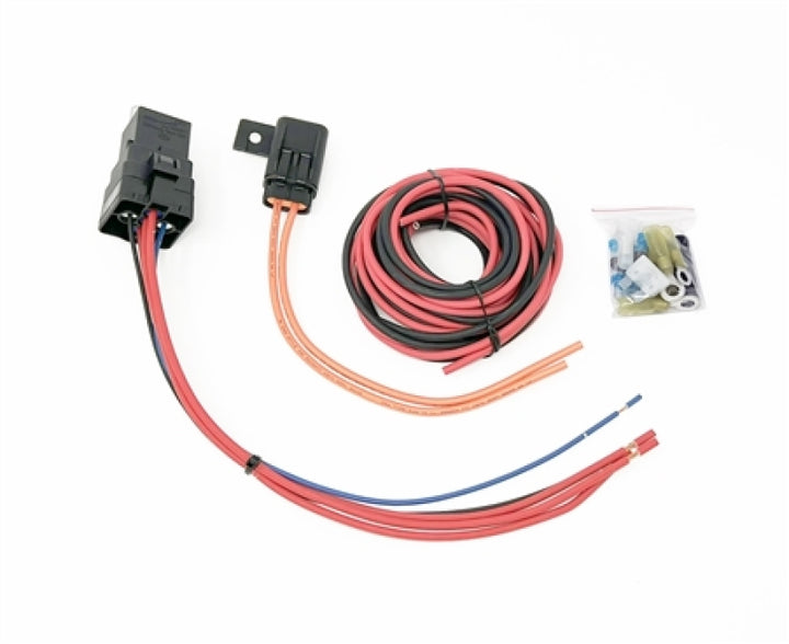 Torque Solution HD Wiring Kit Weatherproof DIY Fuel Pump Hardwire Kit (Universal) - Bull Strap