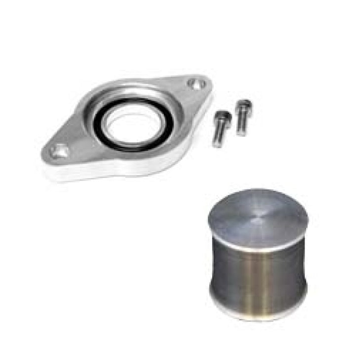 Torque Solution HKS Blow Off Valve Adapter w/ Plug: Subaru WRX 2008-2014 & Legacy GT 05-09 - Bull Strap