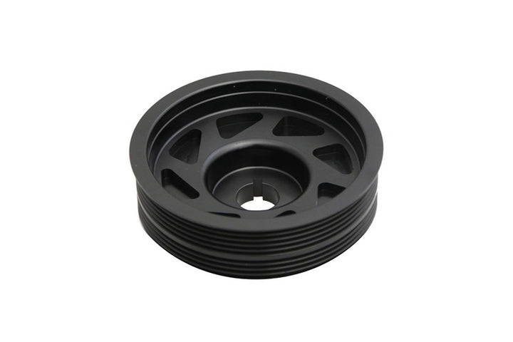 Torque Solution Lightweight Crank Pulley: Subaru Impreza/WRX/STi/Legacy/Forester - Bull Strap