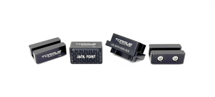 Torque Solution Pinch Weld Saver Jack Pads - Bull Strap