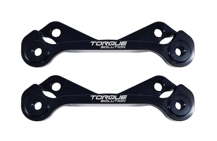 Torque Solution Rear Brake Caliper Adapter: Subaru Impreza / RS / WRX / Forester / Legacy - Bull Strap