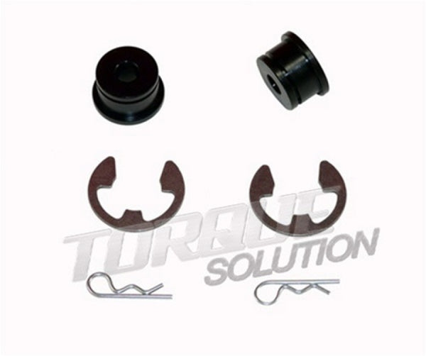 Torque Solution Shifter Cable Bushings: Mitsubishi Evolution VII-IX 2001-06 (6Spd) - Bull Strap