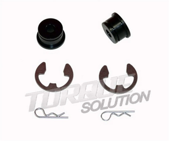 Torque Solution Shifter Cable Bushings: Mitsubishi Evolution VII-IX 2001-06 (6Spd) - Bull Strap