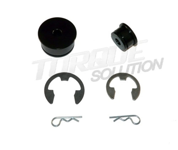 Torque Solution Shifter Cable Bushings: Mitsubishi Evolution X 2010+ - Bull Strap