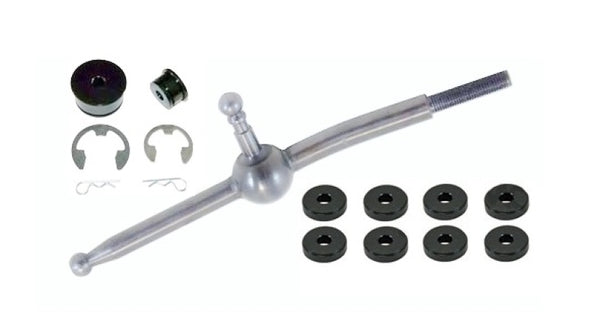 Torque Solution Short Shifter/Bushing Combo: Mitsubishi Evolution VII-IX 2001-2006 (5 Speed Only) - Bull Strap