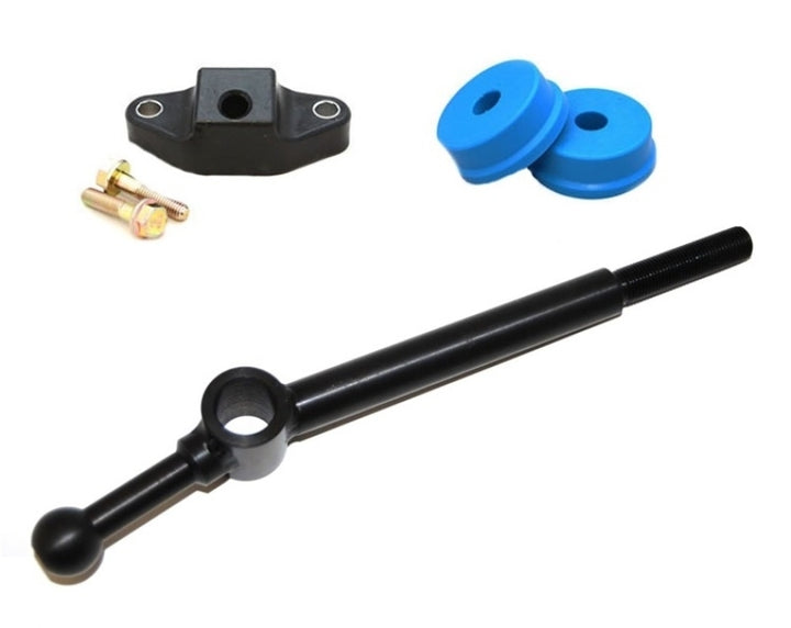 Torque Solution Short Shifter & Bushings Combo: 98-05 Subaru Forester / 03-06 Baja - Bull Strap