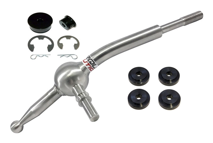 Torque Solution Short Shifter w/ Base & Bushing Combo: 2012-2015 Honda Civic (DX/LX/EX/Si) - Bull Strap