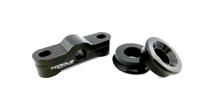 Torque Solution Solid Billet Shifter Bushing Kit: Honda / Acura w/ B Series - Bull Strap
