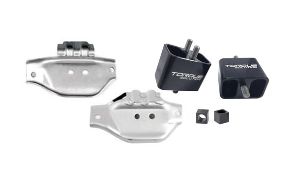Torque Solution Solid Engine Mounts: Subaru WRX 2015+ / Forester XT 2014+ - Bull Strap
