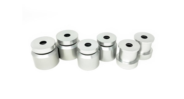 Torque Solution Solid Front Subframe Bushings: 2G Mitsubishi Eclipse / Talon 1995-1999 - Bull Strap