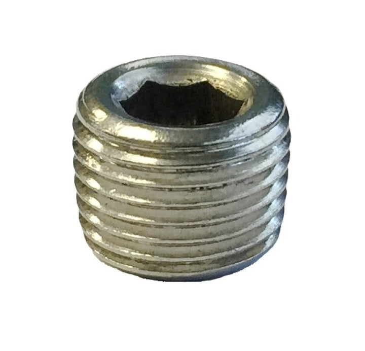 Torque Solution Stainless Steel 1/8 in NPT Plug: Universal Single Plug - Bull Strap