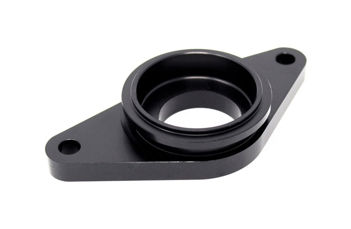 Torque Solution Tial Black Blow Off Valve Adapter: 02-07 Subaru WRX / 04-18 STI - Bull Strap