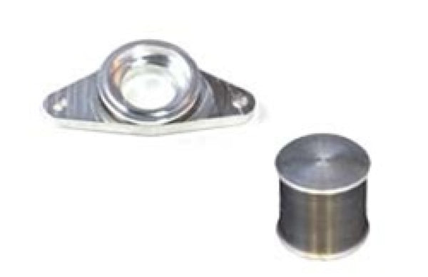 Torque Solution Tial Blow Off Valve Adapter w/ Plug: Subaru WRX / STi 2002-2013 - Bull Strap