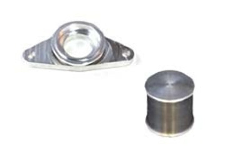 Torque Solution Tial Blow Off Valve Adapter w/ Plug: Subaru WRX / STi 2002-2013 - Bull Strap