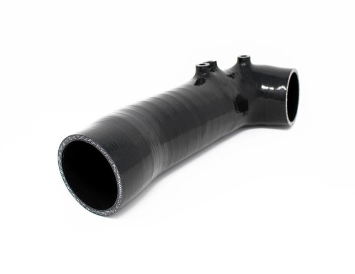 Torque Solution Turbo Inlet Hose Black (Non-Recirc): 02-07 Subaru WRX / 04-20 STI / 05-09 Legacy GT - Bull Strap