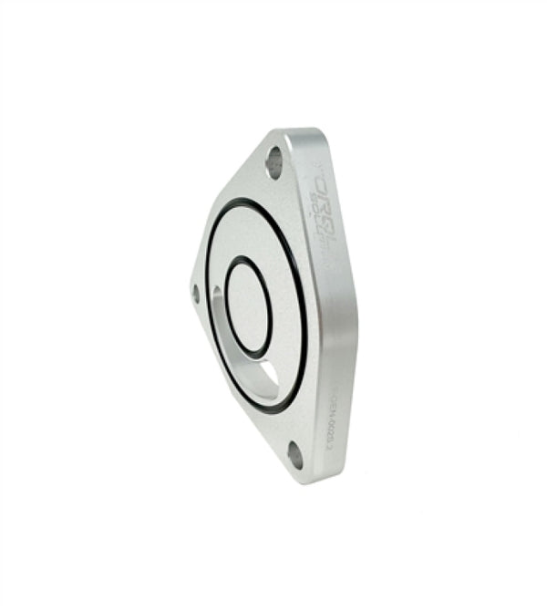 Torque Solution V2 Blow Off BOV Sound Plate (Silver) - Multiple Applications - Bull Strap