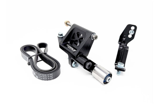 Torque Solution V2 Reversed Intake Manifold Alternator Relocation Kit 02-14 Subaru WRX - Bull Strap