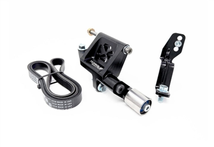 Torque Solution V2 Reversed Intake Manifold Alternator Relocation Kit 02-14 Subaru WRX - Bull Strap