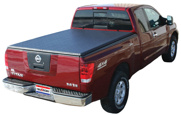Truxedo 86-97 Nissan Regular Cab 6ft TruXport Bed Cover - Bull Strap