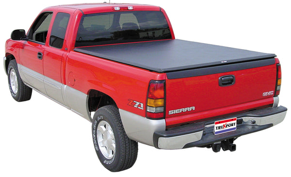 Truxedo 99-07 GMC Sierra & Chevrolet Silverado 1500 Classic 6ft 6in TruXport Bed Cover - Bull Strap