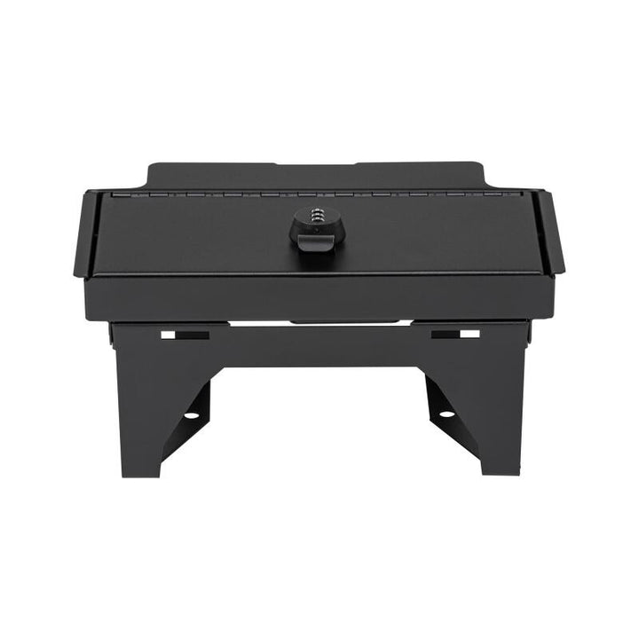 Tuffy Console Safe W/ Combo Lock For Chevrolet Silverado W/ Wireless Charging Pad Console - Bull Strap
