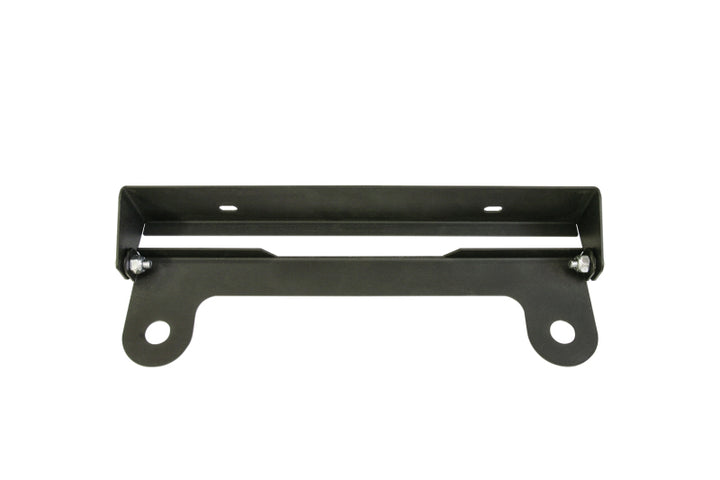 Tuffy Flipup License Plate Holder- Winch W/Hawse- Blk - Bull Strap