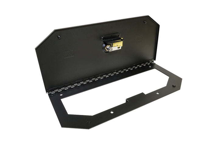 Tuffy Infloor Lid W/ Keyed Lock For Ram Trucks Crew Cab - Bull Strap