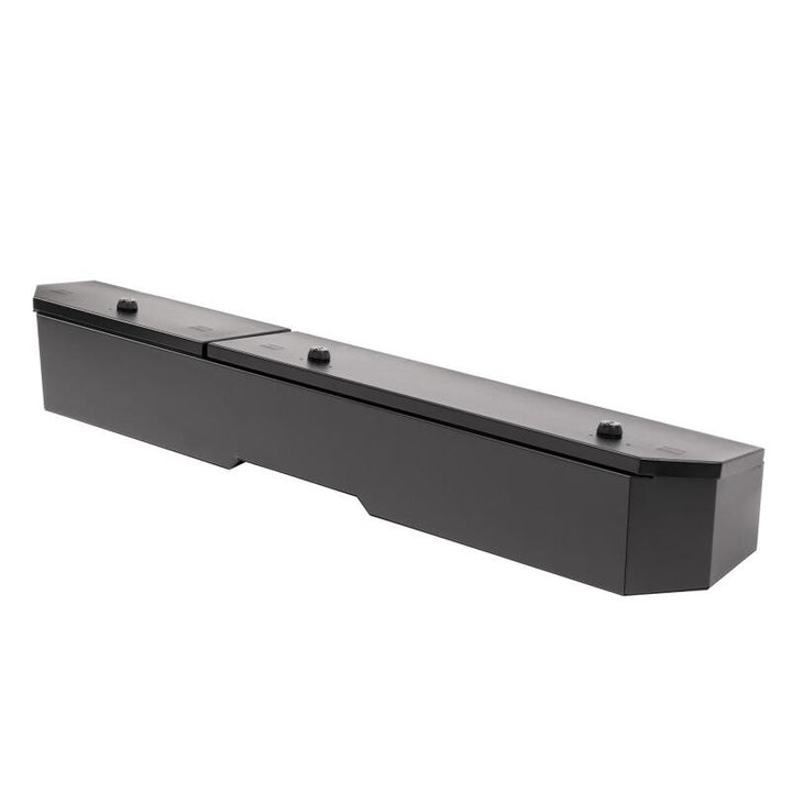 Tuffy Underseat Lockbox W/ Combo Lock For Chevrolet Silverado & Gmc Sierra Crew & Double Cab - Bull Strap