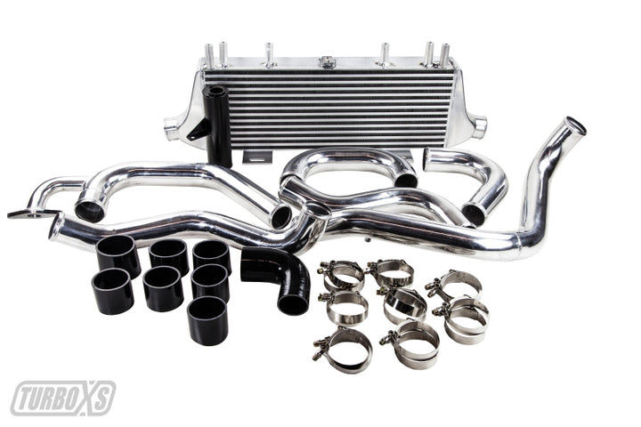 Turbo XS 02-05 WRX/STi FM Intercooler *Use Factory BOV/CrashBeam Built In/BOV NOT INCL* - Bull Strap