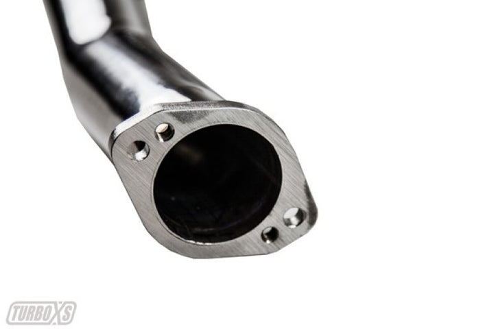 Turbo XS 02-07 WRX-STi Rear Muffler Assembly w/ Titanium Tip - Bull Strap