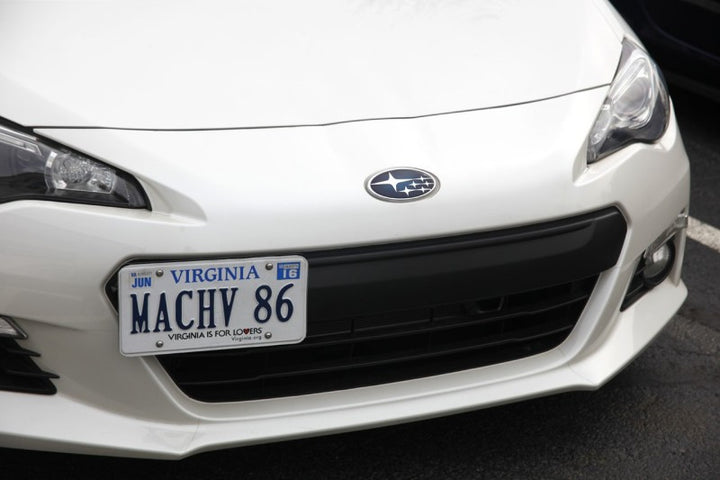 Turbo XS 13-16 Subaru BRZ/Scion FR-S License Plate Relocation Kit - Bull Strap