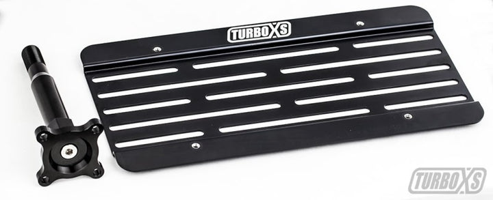 Turbo XS 15-17 Subaru WRX/STI License Plate Relocation Kit - Bull Strap