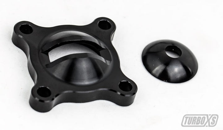 Turbo XS 15-17 Subaru WRX/STI License Plate Relocation Kit - Bull Strap