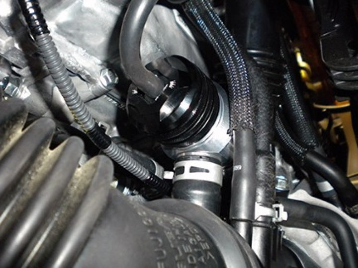 Turbo XS 15-21 Subaru WRX Recirculating Bypass Valve Type XS - Black - Bull Strap