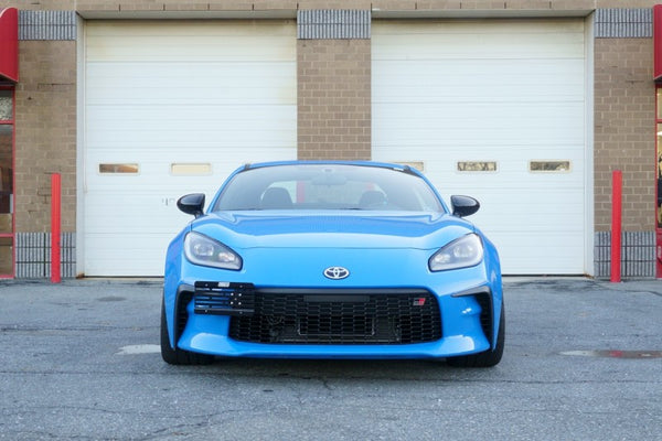 Turbo XS 22-23 Subaru BRZ/Toyota GR86 Towtag License Plate Relocation Kit - Bull Strap