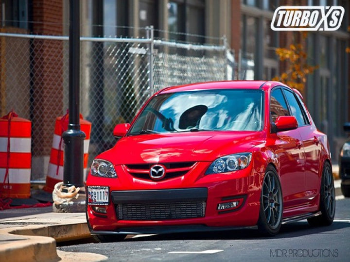 Turbo XS Mazdaspeed3 Cat Back Exhaust - Bull Strap