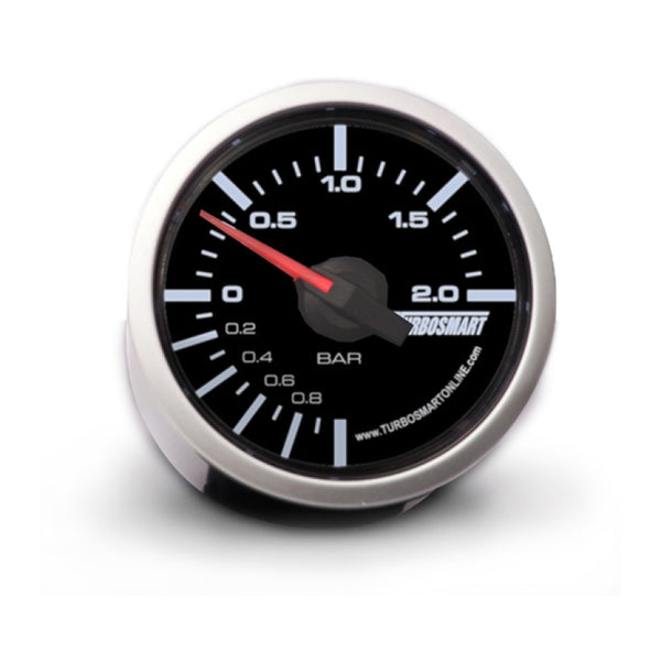 Turbosmart 0-2 Bar 52mm Boost Gauge - Bull Strap