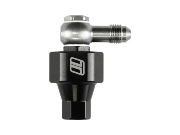 Turbosmart 44um 4AN Banjo Inlet 4AN Female Outlet Turbo Mounted Small Oil Filter - Bull Strap