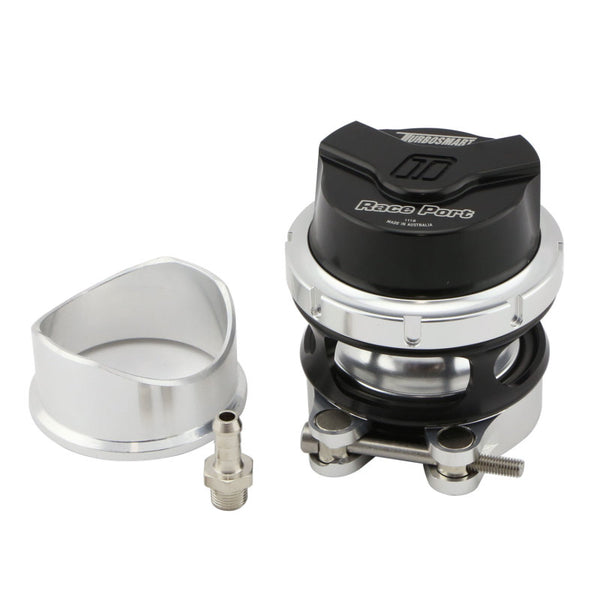 Turbosmart Gen V Race Port BOV - Black - Bull Strap