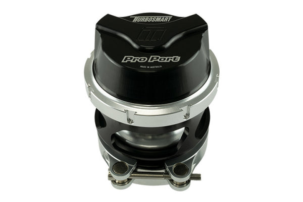 Turbosmart GenV 54mm ProPort Universal Blow Off Valve - Black - Bull Strap