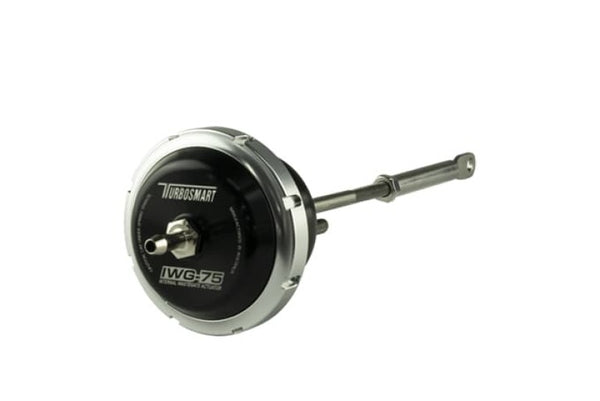 Turbosmart IWG75 15+ Ford Mustang 2.3L 14PSI Black Internal Wastegate Actuator for Turbonetics NXT - Bull Strap