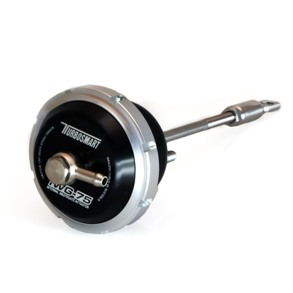 Turbosmart IWG75 15+ Ford Mustang EcoBoost 2.3L 7 PSI Black Internal Wastegate Actuator - Bull Strap