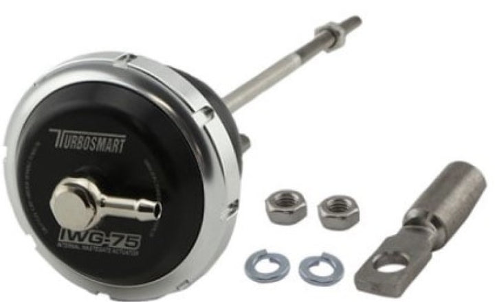 Turbosmart IWG75 94-97 Ford F250/F350 Powerstroke 7.3L Black 26 PSI - Bull Strap