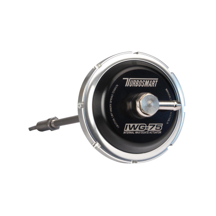 Turbosmart IWG75 Ford Powerstroke 7.3L 21 PSI Black Internal Wastegate Actuator - Bull Strap