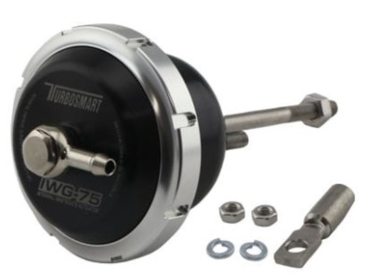 Turbosmart IWG75 GT22 5 PSI Black Internal Wastegate Actuator - Bull Strap