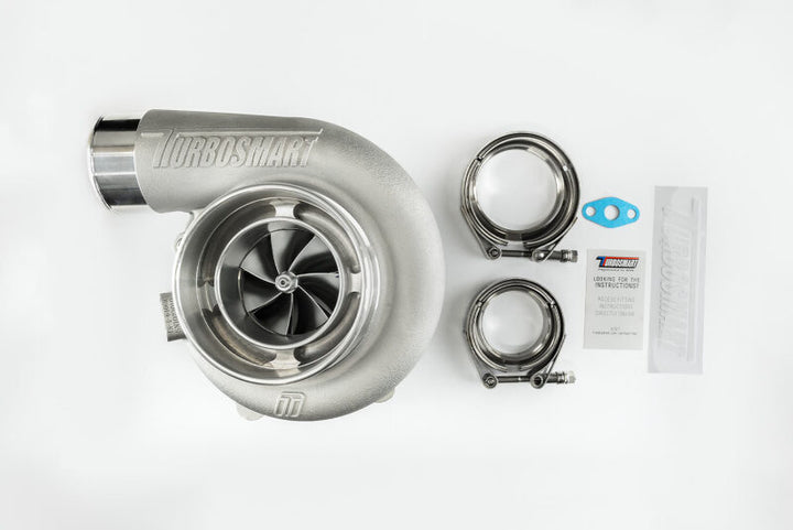 Turbosmart Oil Cooled 6466 Reverse Rotation V-Band In/Out A/R 0.82 External WG TS-1 Turbocharger - Bull Strap