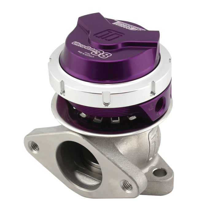 Turbosmart WG38 Gen V Ultragate 38 14psi Purple - Bull Strap