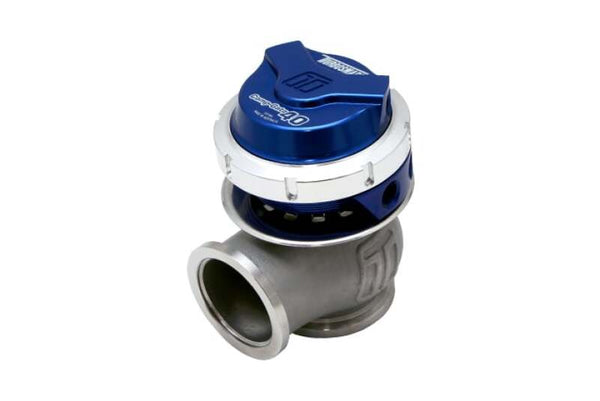 Turbosmart WG40 Gen V Comp-Gate 40mm - 14 PSI Blue - Bull Strap