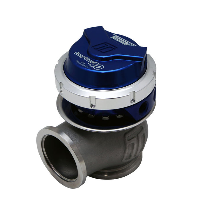 Turbosmart WG40 Gen V Comp-Gate 40mm - 14 PSI Blue - Bull Strap